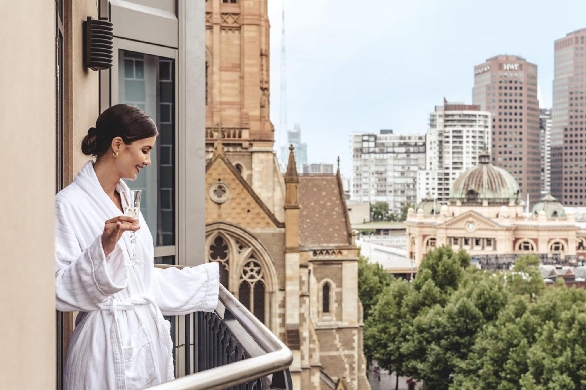 Hotel The Westin Melbourne Exteriér fotografie A guest at the hotel