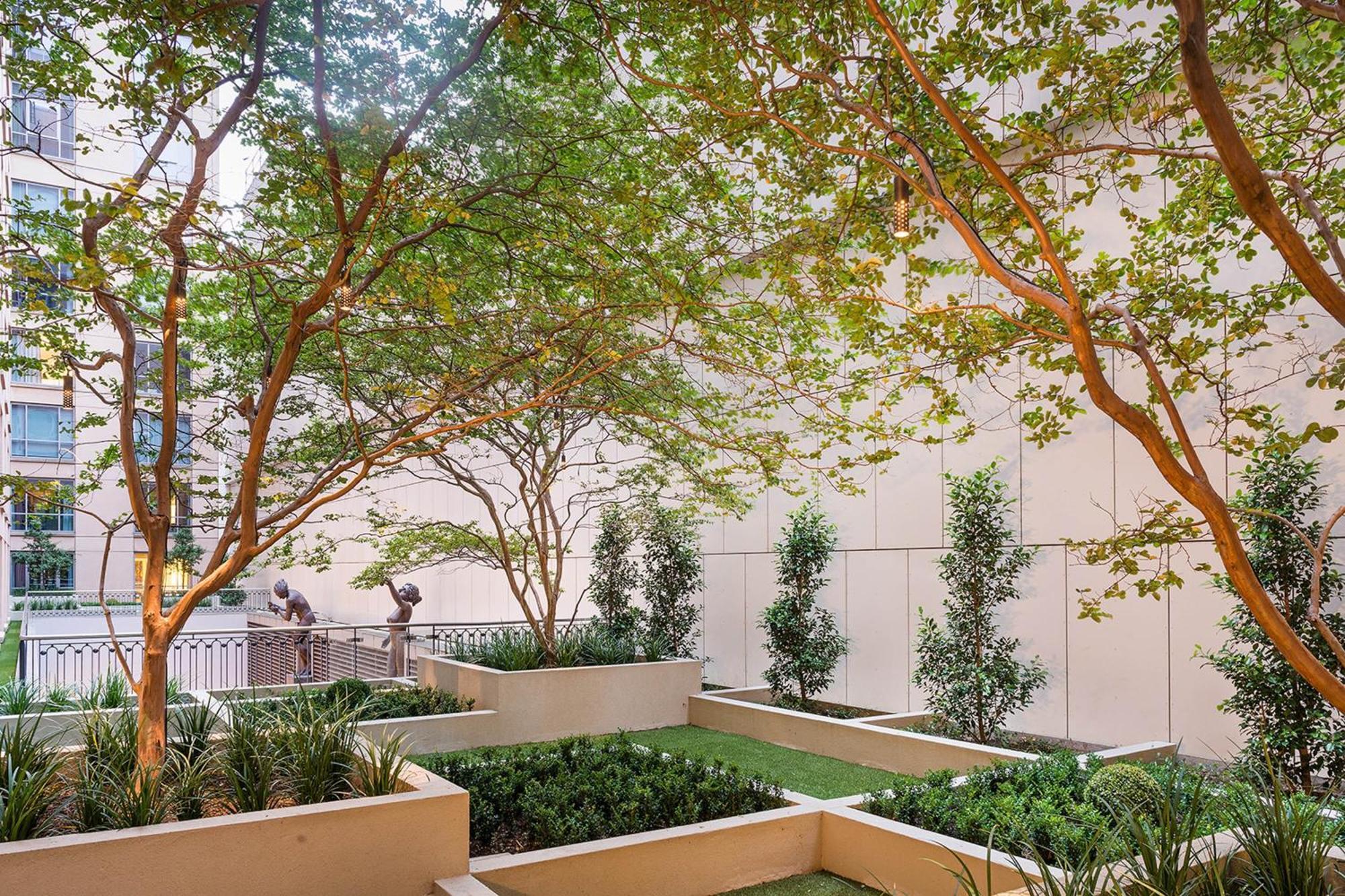 Hotel The Westin Melbourne Exteriér fotografie The garden